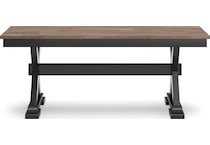wildenauer brown black bench   
