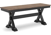 wildenauer brown black bench   