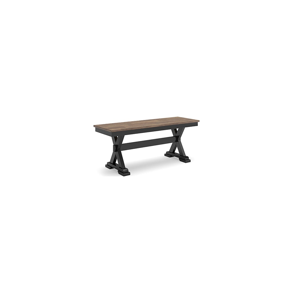 wildenauer brown black bench   