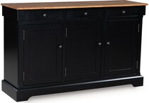 wildenauer brown black buffet   