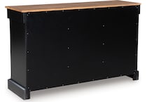 wildenauer brown black buffet   