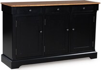 wildenauer brown black buffet   