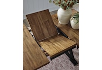 wildenauer brown black counter table  counter table top   