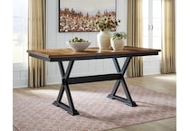 wildenauer brown black counter table  counter table top   