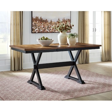 WILDENAUER COUNTER BUTTERFLY EXTENSION TABLE