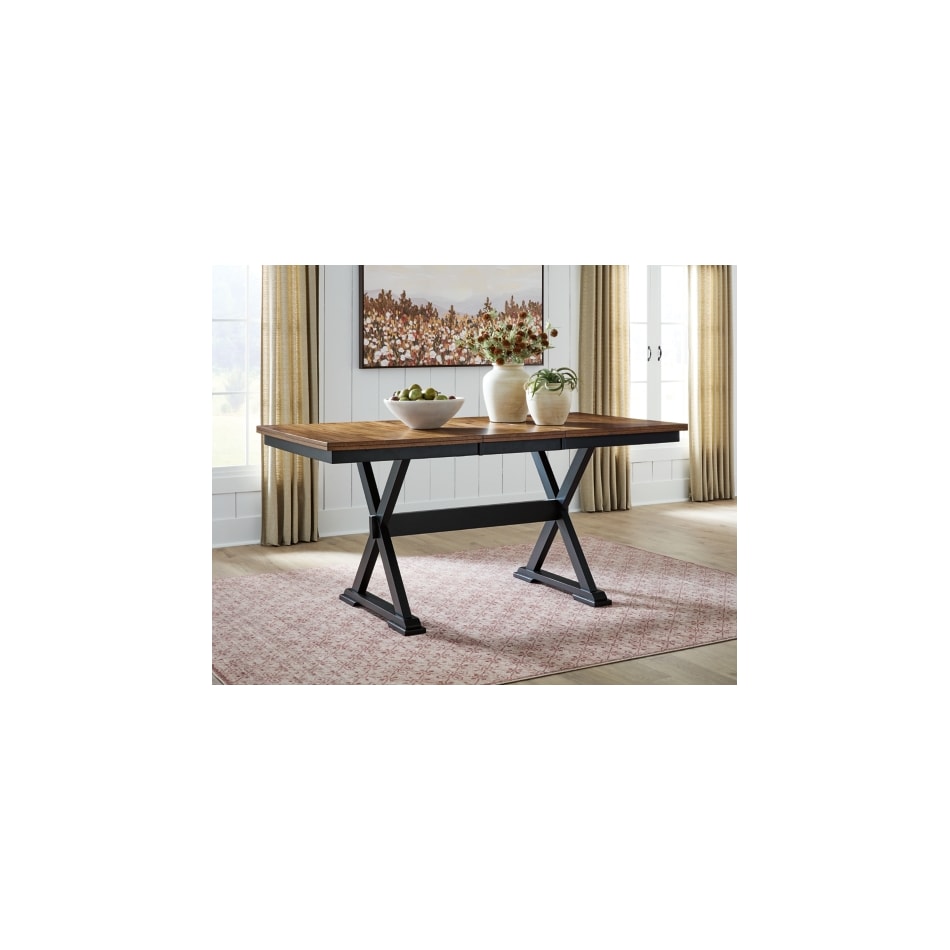 wildenauer brown black counter table  counter table top   