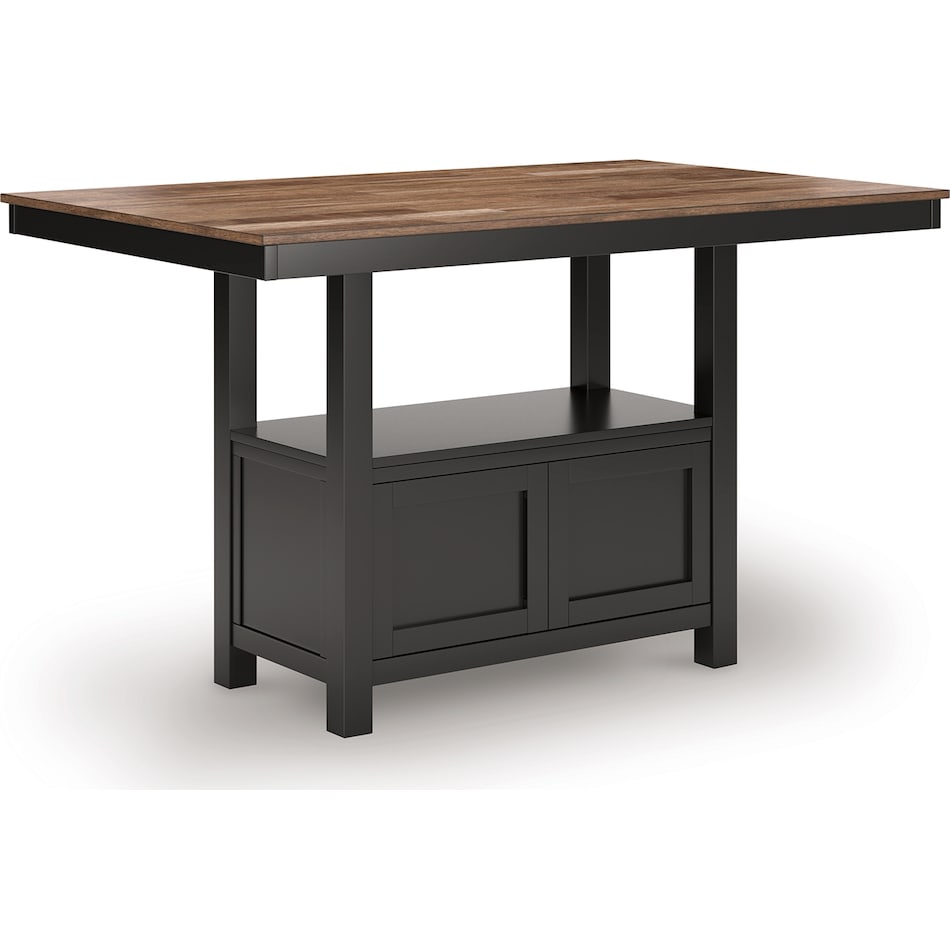 wildenauer brown black counter table  counter table top   