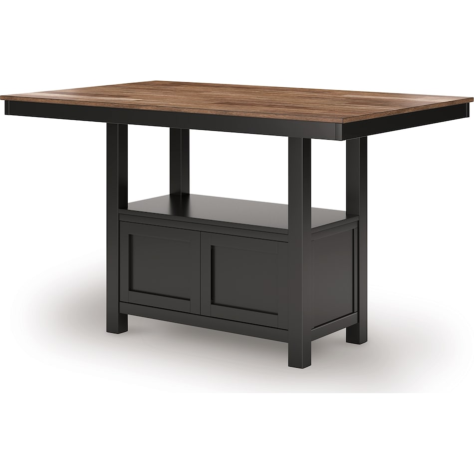 wildenauer brown black counter table  counter table top   