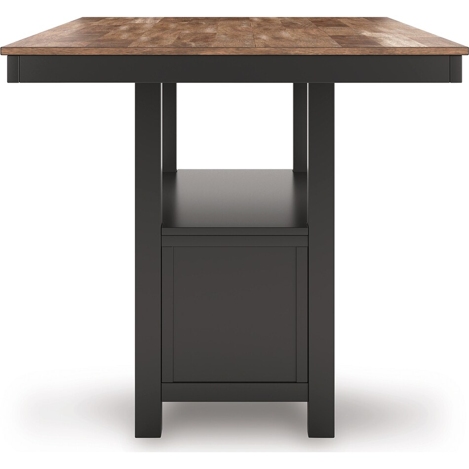 wildenauer brown black counter table  counter table top   