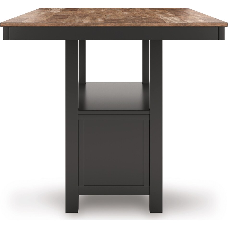 wildenauer brown black counter table  counter table top   