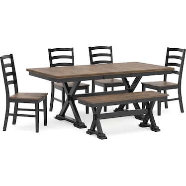 WILDENAUER 6-PC DINING SET