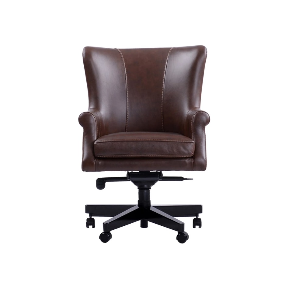 william verona brown desk chair   