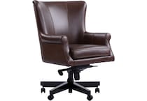 william verona brown desk chair   