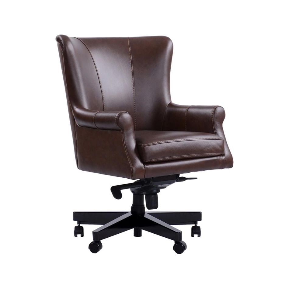 william verona brown desk chair   