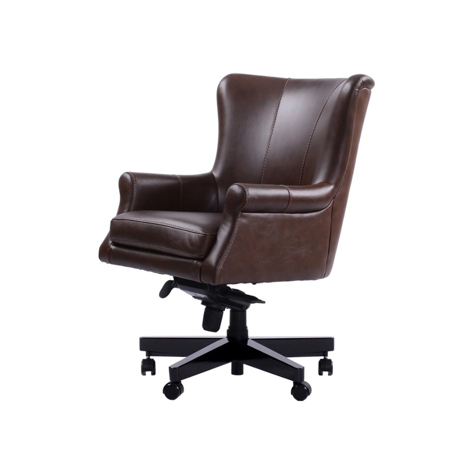 william verona brown desk chair   