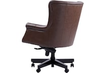 william verona brown desk chair   