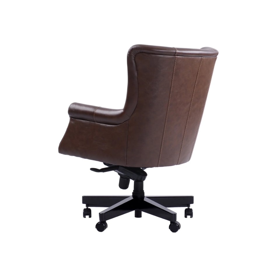 william verona brown desk chair   