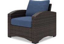windglow blue chair   