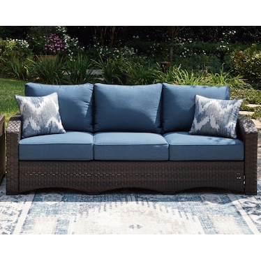 WINDGLOW OUTDOOR SOFA WITH CUSHION