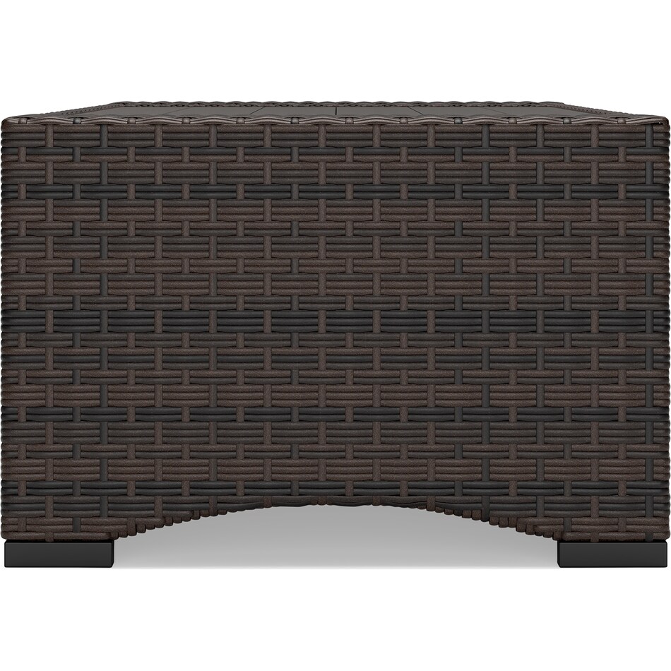 windglow brown cocktail table   
