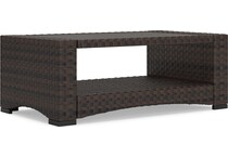 windglow brown cocktail table   