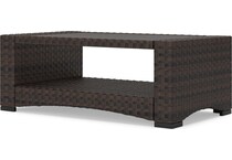 windglow brown cocktail table   
