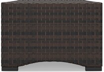 windglow brown cocktail table   