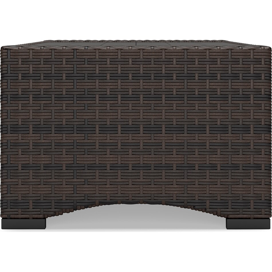 windglow brown cocktail table   