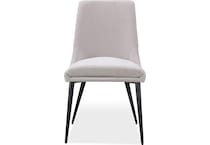 winny grey side chair   