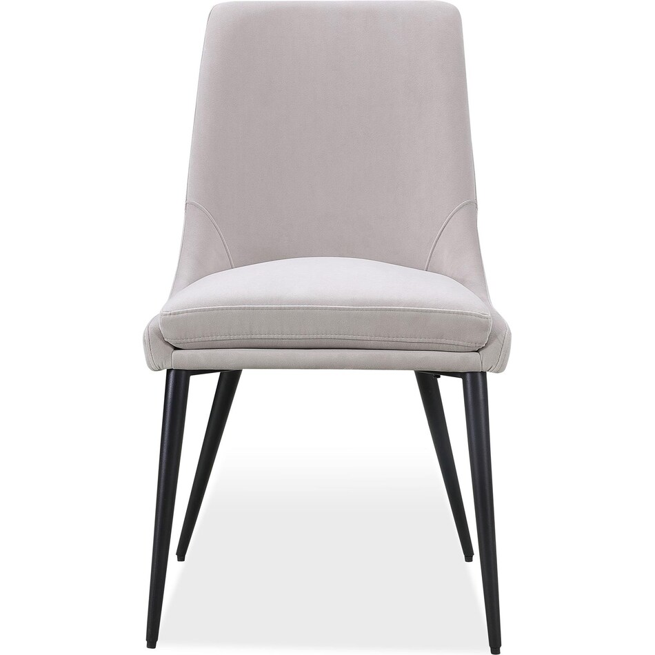 winny grey side chair   