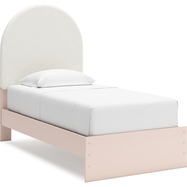 WISTENPINE TWIN UPHOLSTERED PANEL BED