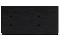 woodmere ebony credenza   