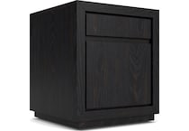 woodmere ebony file cabinet   