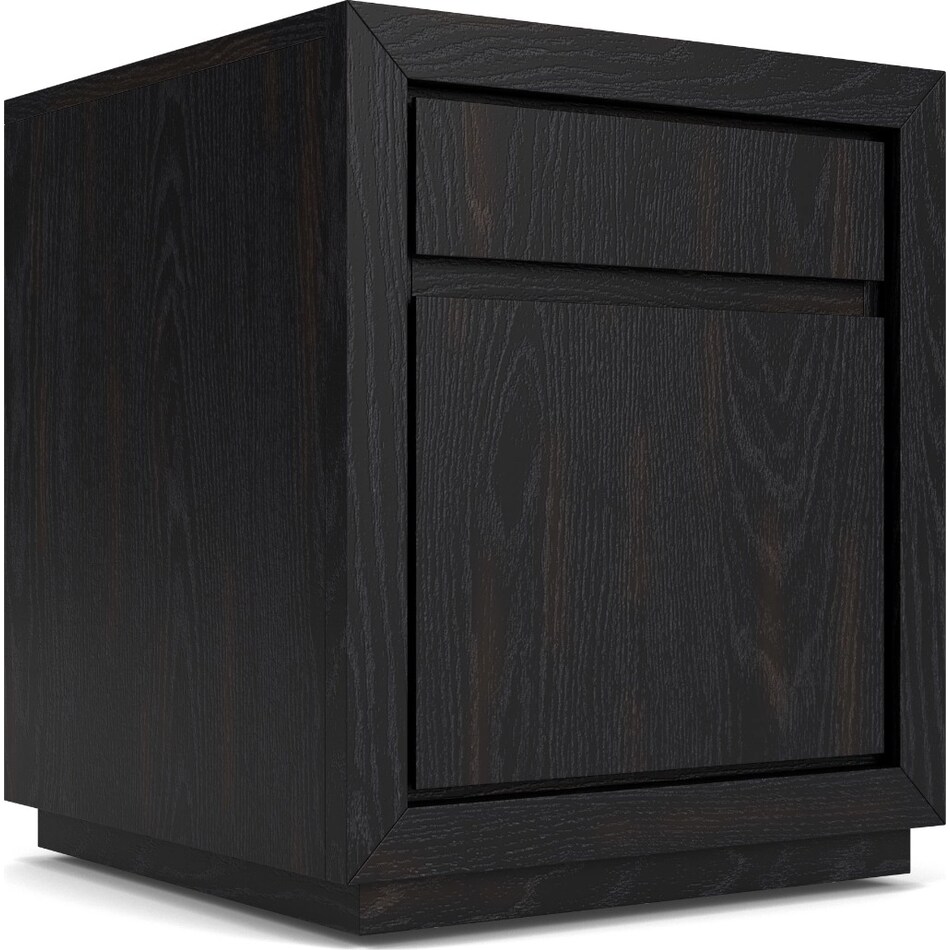 woodmere ebony file cabinet   