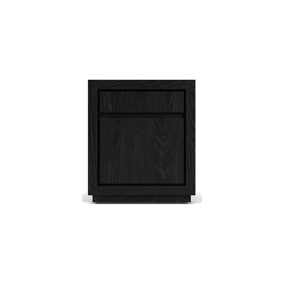 woodmere ebony file cabinet   