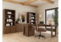 woodmere whiskey bookcase   