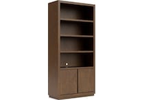woodmere whiskey bookcase   