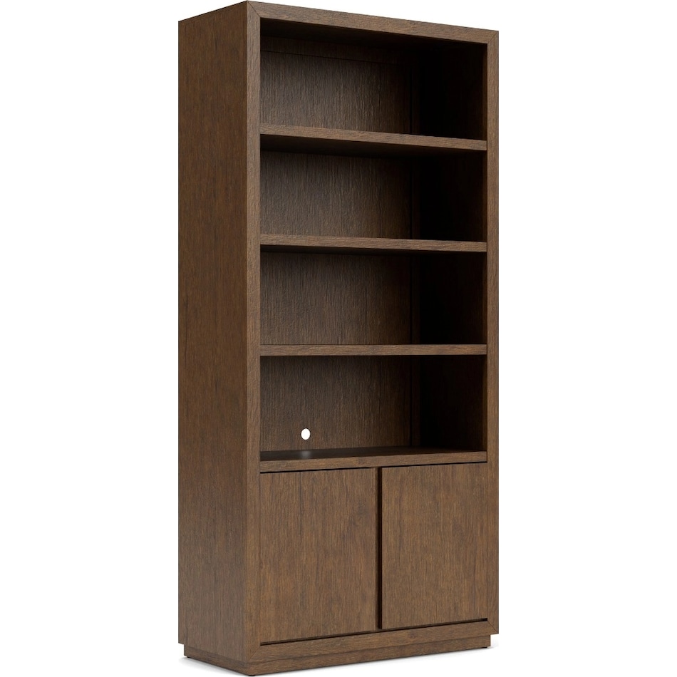 woodmere whiskey bookcase   