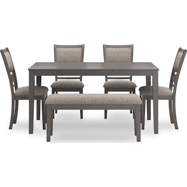 WRENNING 6-PC DINING SET