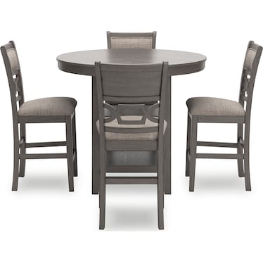 WRENNING 5-PC COUNTER HEIGHT DINING SET