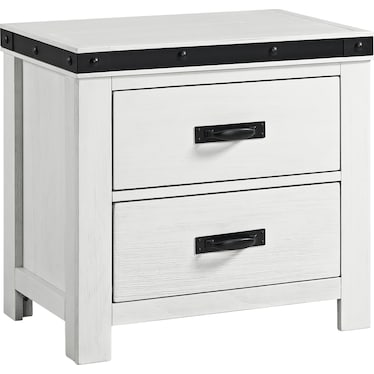WYATT 2-DRAWER NIGHTSTAND