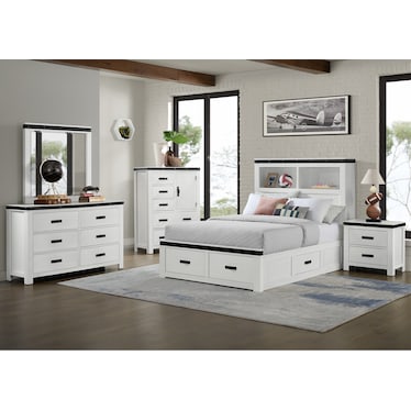 WYATT 2-DRAWER NIGHTSTAND