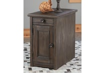 wyndahl brown end table   