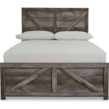 WYNNLOW CROSSBUCK PANEL BED