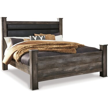 WYNNLOW FULL CROSSBUCK PANEL BED