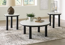xandrum black white  pack tables   
