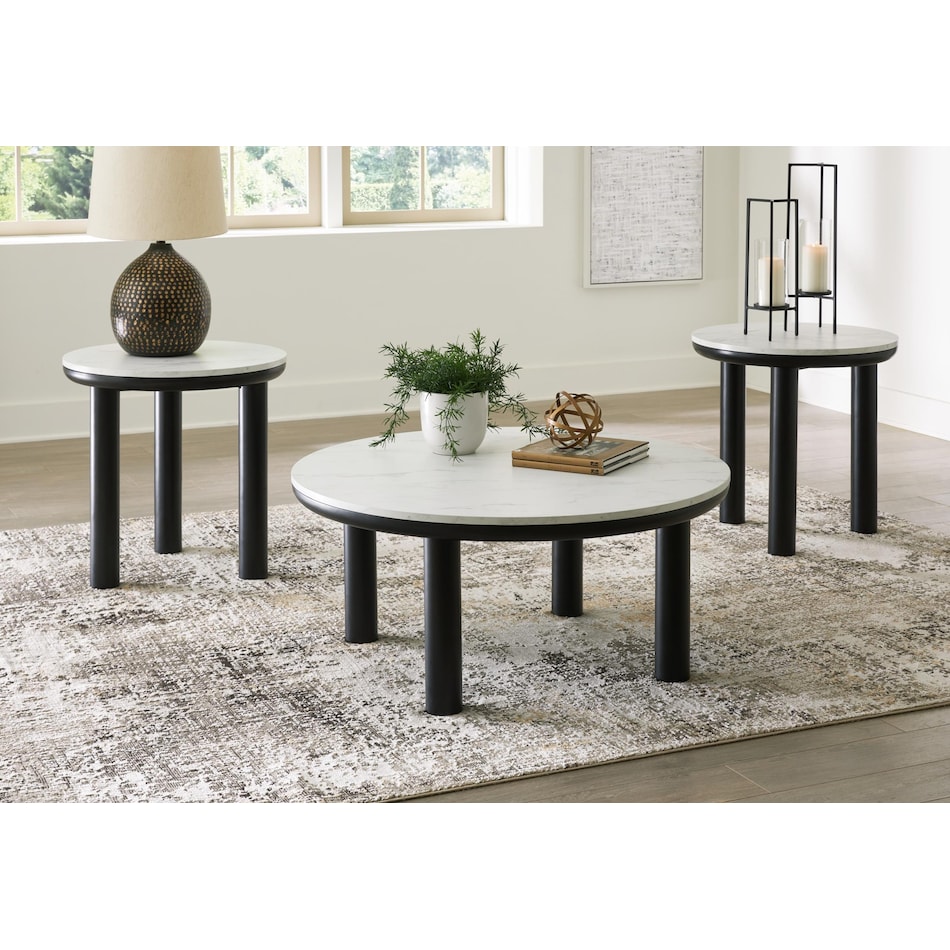 xandrum black white  pack tables   