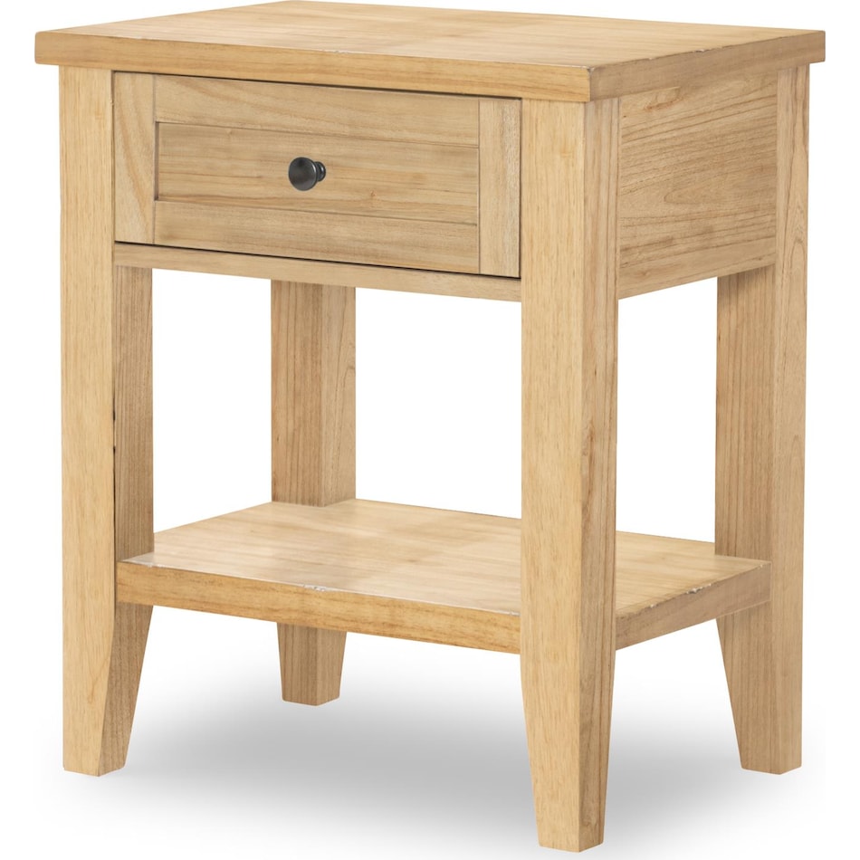 xxxs & ooos brown nightstand   