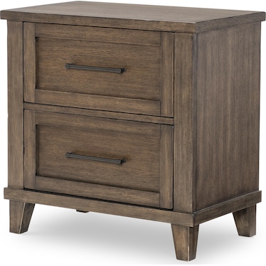 XXX & OOO'S 2-DRAWER NIGHTSTAND