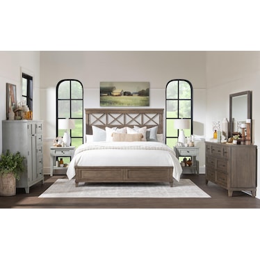 XXX'S & OOO'S PANEL BED